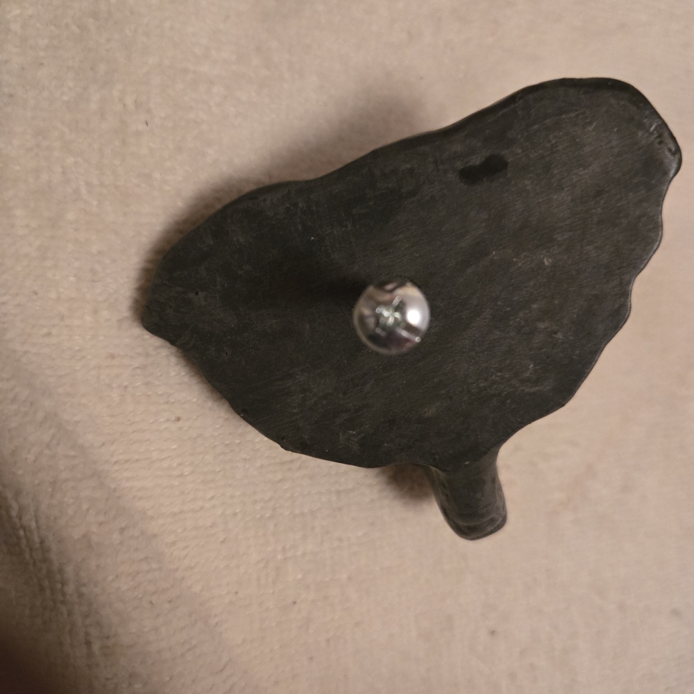 Knob Hill Decorative ELEPHANT Drawer Handle/ Pull Piece in Dark Gray - Picture 3 of 4